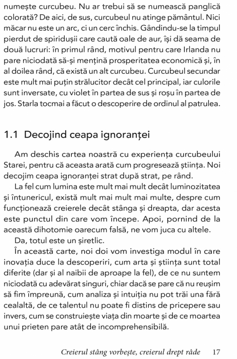 Creierul stang vorbeste, creierul drept rade [12]