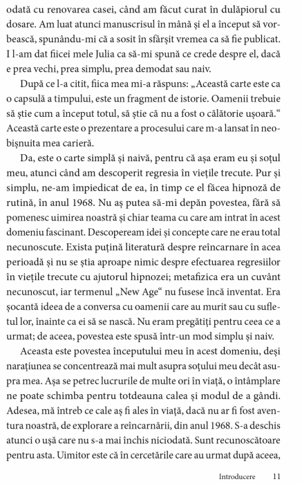 Enigmele Reincarnarii. Amintirea a cinci vieti [8]