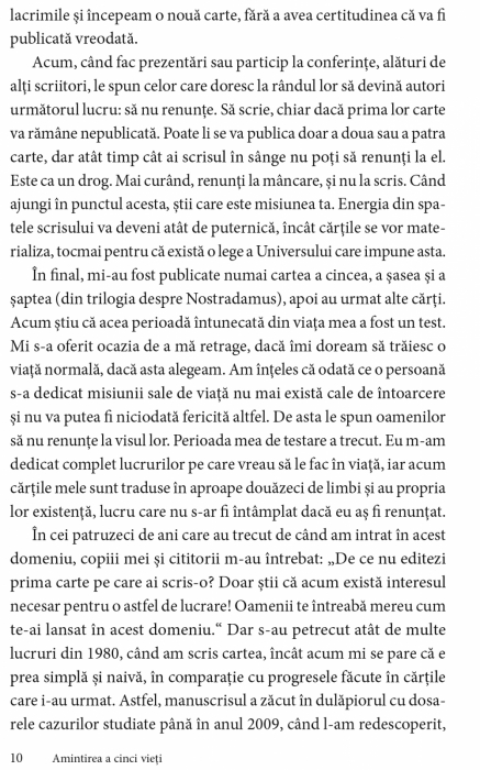 Enigmele Reincarnarii. Amintirea a cinci vieti [7]