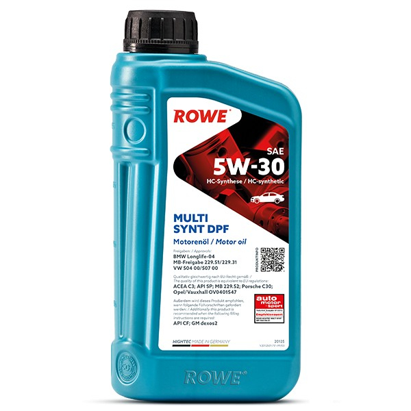 HIGHTEC MULTI SYNT DPF SAE 5W-30 1L- ROWE