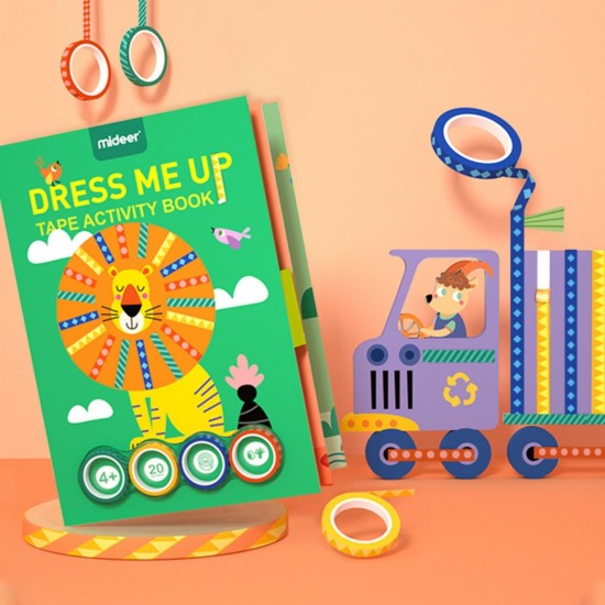 Joc creativ cu banda adeziva decorativa Dress me Up [2]
