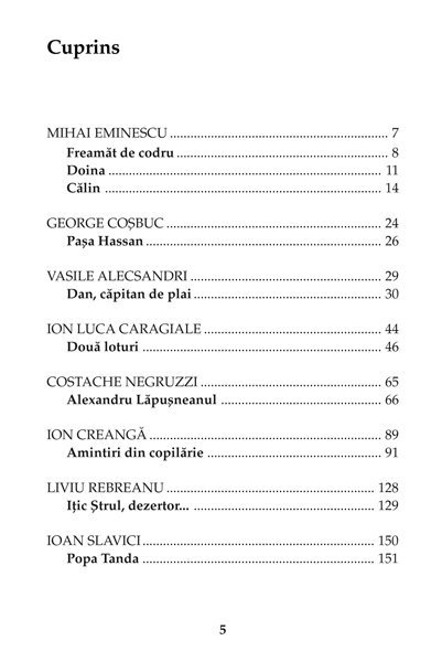 Lecturi Scolare clasa a VII-a [2]