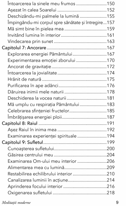 Meditatii Moderne. 101 meditatii ghidate pentru a te relaxa, a te vindeca si a te conecta cu propriul spirit [4]