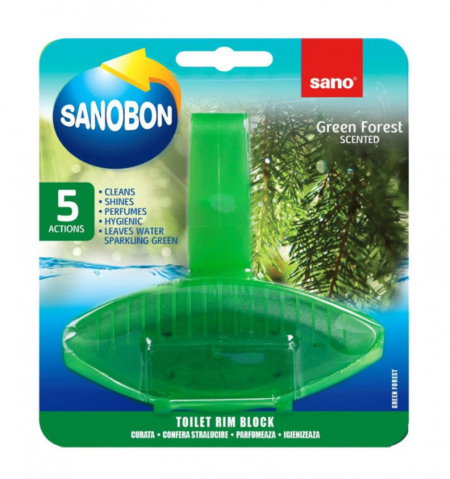 Odorizant wc Sano Bon Green Forest 5in1 [1]