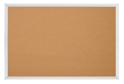 Panou pluta 90x120 cm Rama aluminiu - DACO [1]
