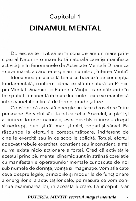 Puterea Mintii. Secretul magiei mentale [4]