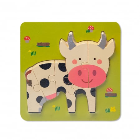 Puzzle Incastro mic Lemn [1]