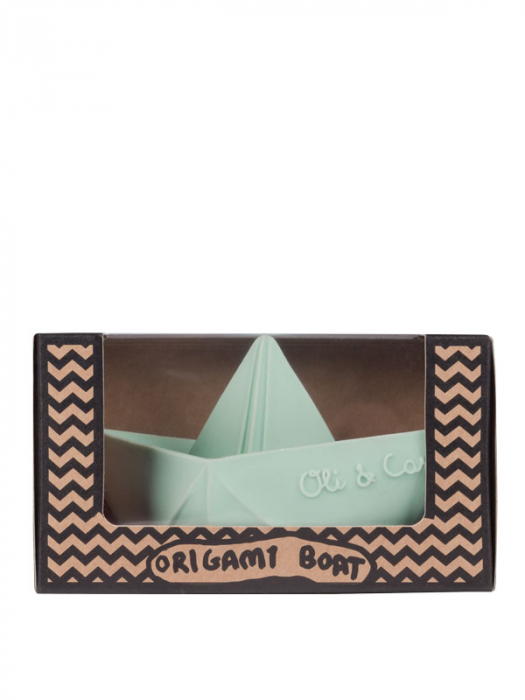 Barcuta Origami, menta, jucarie pentru baie [2]