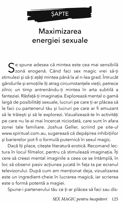 Sex Magic - Pentru Incepatori [4]