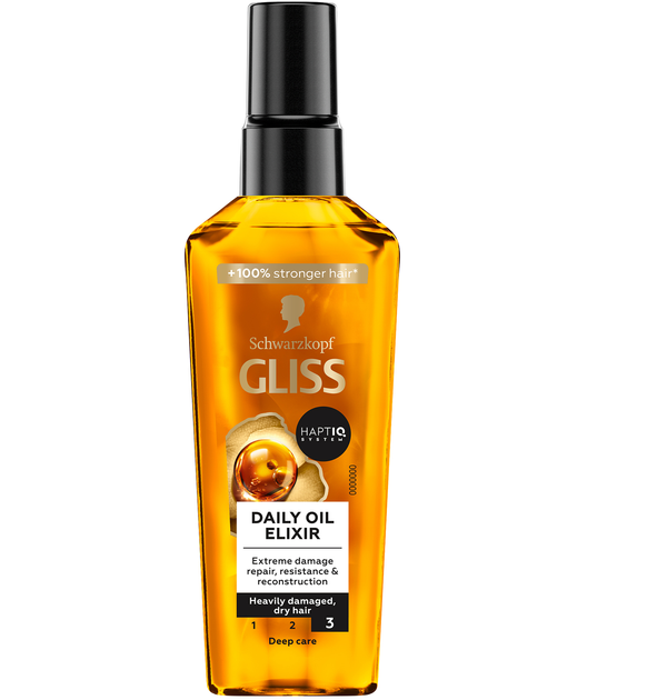 Ulei pentru repararea parului, Gliss Oil Elixir, 75 ml [2]
