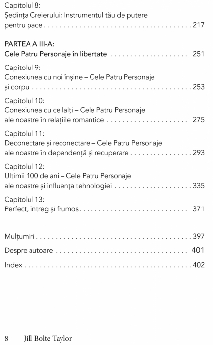 Viata intregului Creier. Anatomia alegerii si cele ,, Patru Personaje" care ne conduc viata [3]