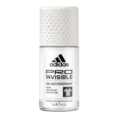 Deodorante si Antiperspirante - Deodorant roll-on Pro Invisible, 50ml, Adidas