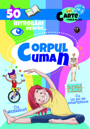 Enciclopedii - 50 Intrebari despre ... Corpul Uman (cu abtibilduri)