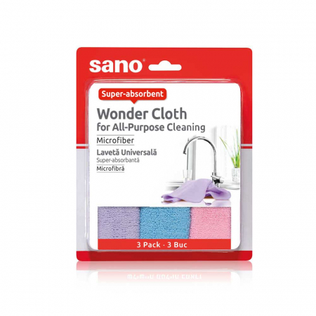 Uz Casnic - Set 3 Lavete Magice Universale Microfibra