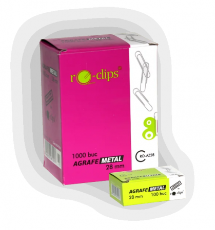 Accesorii Arhivare - Agrafe metalice 28 mm