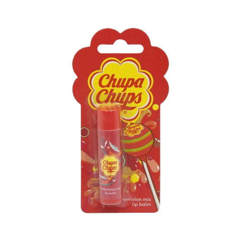 Luciu si balsam de buze - Balsam de buze Chupa Chups, watermelon mix, 4.5g