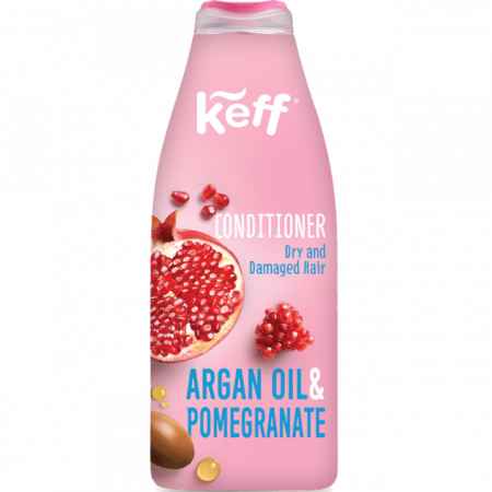 Balsam par - Balsam, Keff, Rodie & Ulei de Argan, pentru par uscat, 500 ml