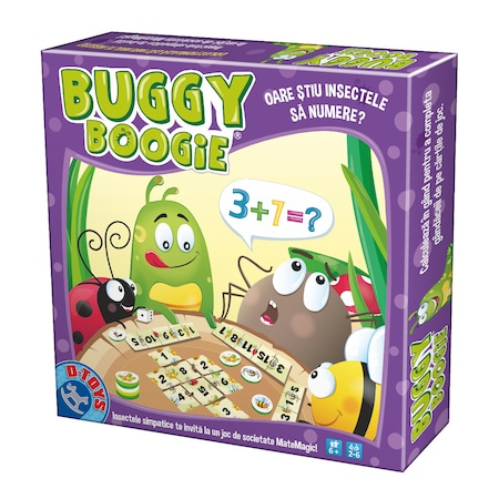 Jocuri Educative - Buggy Boogie. Oare stiu insectele sa numere? #71187