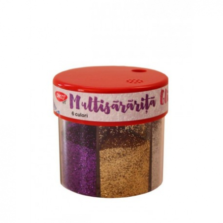 Arte Plastice - Pudra glitter Multisararita - DACO