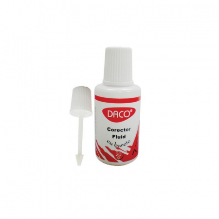 Birotica & Papetarie - Corector Fluid cu Burete - DACO