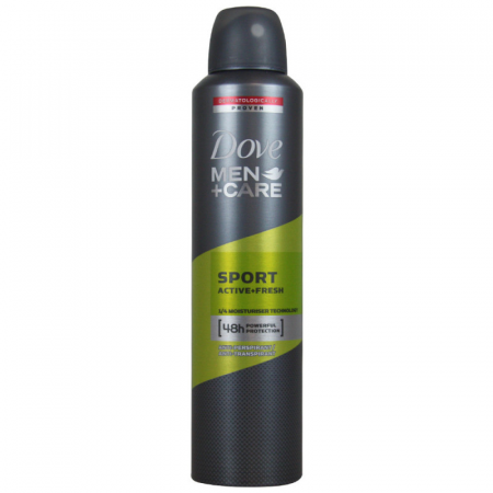Deodorante si Antiperspirante - Deodorant Antiperspirant Spray Dove Men Care Sport Active Fresh, pentru Barbati, 250 ml