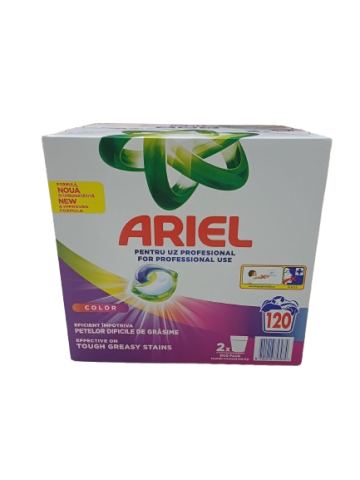 Detergenti de Rufe - Detergent Capsule Ariel All In 1 Color, 2x 60buc