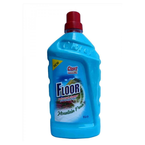 Detergent concentrat pentru pardoseli, Cloret Mountain Fresh, 1 L
