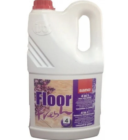 Casa, Gradina & Bricolaj - Detergent pardoseli Sano Floor Fresh Liliac 4L