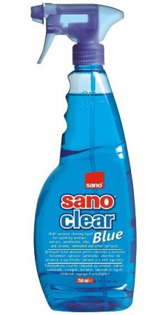 Casa, Gradina & Bricolaj - Detergenti geamuri Sano Clear Blue Trigger 750ml