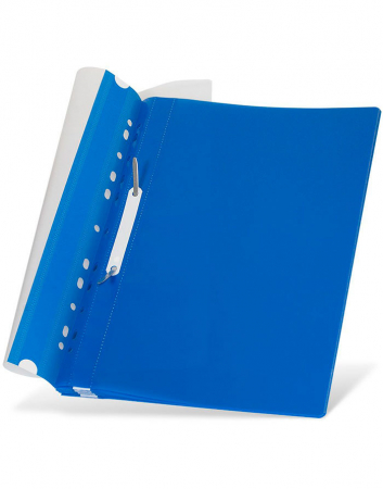 Organizare si Arhivare - DOSAR PLASTIC CU SINA SI PERFORATII GLOBOX EXTRA Albastru inchis Globox