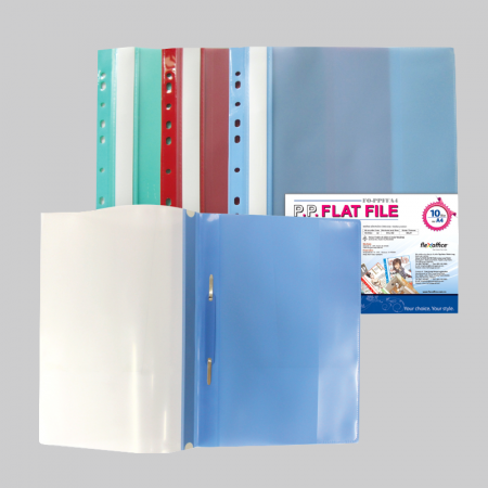 Folii, Dosare, Mape - Dosar plastic multiperforatii 10 buc/set FO-PPFFA4