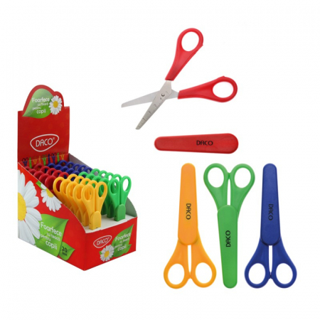 Accesorii Arhivare - Foarfeca gradinita cu teaca 12.5 cm