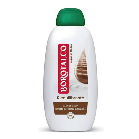 Gel de Dus - Gel de Dus Borotalco Riequilibrante, lemn de cedru, 600 ml