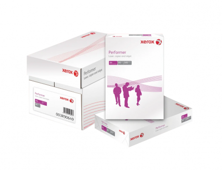 Accesorii Arhivare - Hartie Copiator A4 Xerox Performer 80gr/mp (cutie/ 5 topuri)