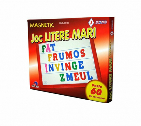 Jocuri Educative - Joc Litere Mari Magnetic JUNO