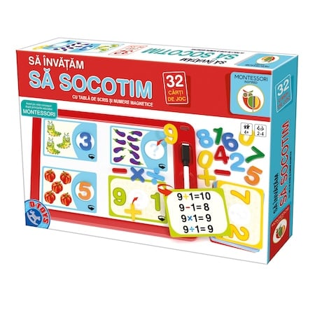 Jocuri Educative - Joc Montessori inspired - Sa invatam sa socotim
