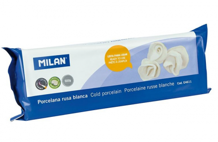 Plastilina, Materiale modelaj - Lut modelaj 500 g - Portelan