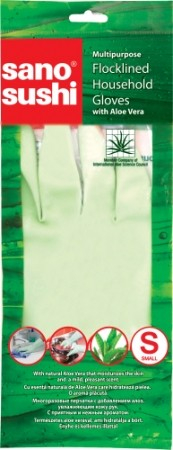 Manusi menaj din cauciuc cu aloe vera Sano Sushi