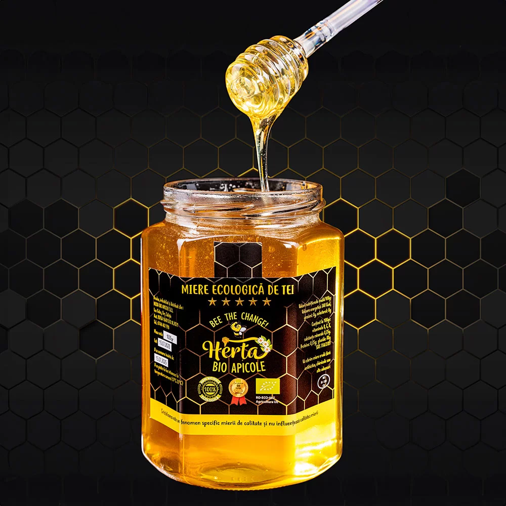 Bacanie - Miere Ecologica - BIO de Tei 1000g