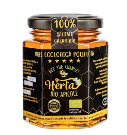 Miere Ecologica BIO Poliflora HERTA - 250g