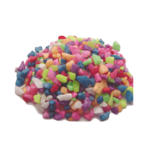 Litiere - Nisip pentru acvariu, Enjoy multicolor, 2-3mm, 2 kg