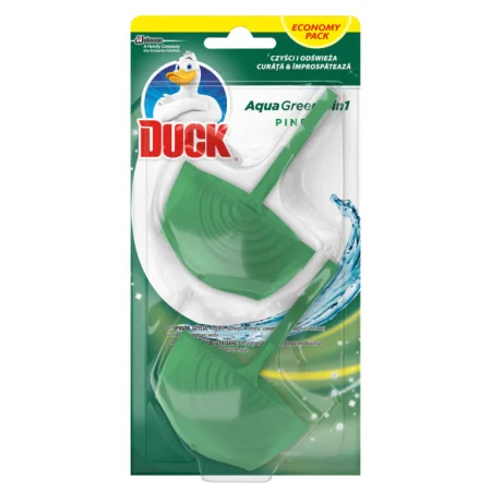 Casa, Gradina & Bricolaj - Odorizant toaleta Duck 4 in 1 Aqua Green, 2x36g - Duck