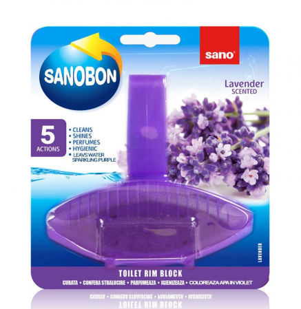 Odorizant toaleta - Odorizant WC Sano Bon Blue Lavender 5in1