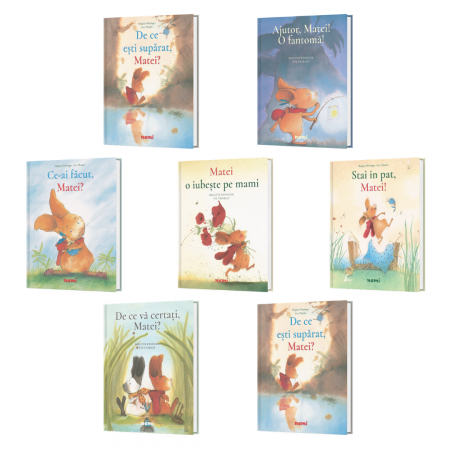 Pachet Cartile lui Matei - 7 titluri de Brigitte Weninger, Eve Tharlet [0]