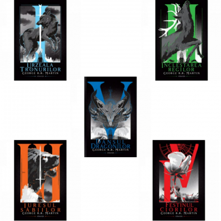 Pachet Seria Cantec de gheata si foc de George R. R. Martin [0]