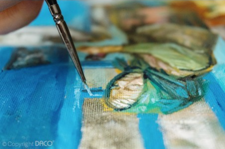 Panza pictura pe sasiu 40x50 cm [2]