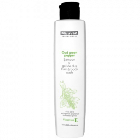 Ingrijire Par - Rezerva Sampon si gel de dus Misavan hotelier Green Pepper ,250 ml