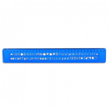 Instrumente de scris - Rigla 25 cm - RIO