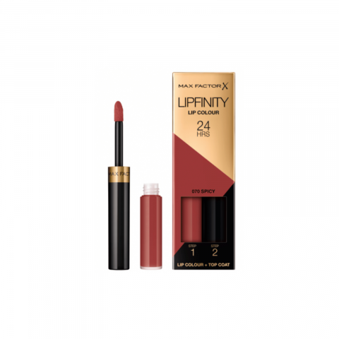 Machiaj - Ruj rezistent la transfer Max Factor Lipfinity, 070 Spicy