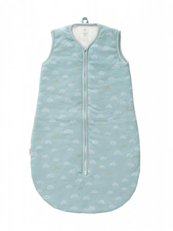 Imbracaminte si incaltaminte - Sac de dormit gros, model Rainbow ether blue, 90 cm - Fresk